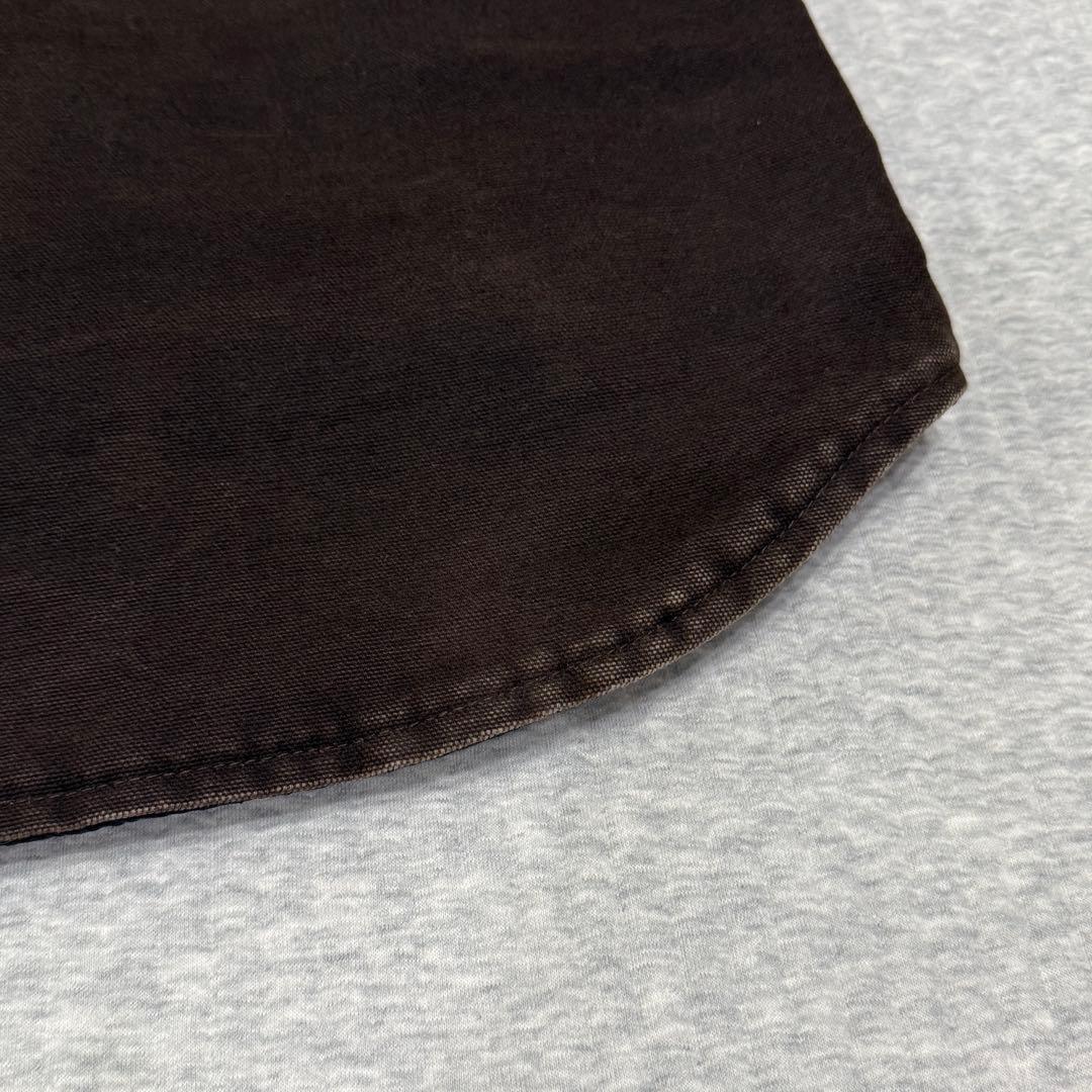 希少 Carhartt カーハート　ダックベスト　ダークブラウン L