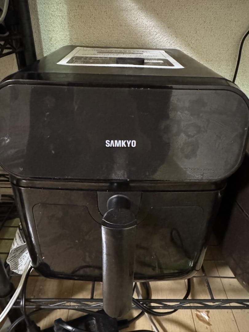 【美品・動作確認済】SAMKYO ノンフライヤー 6.2L 大容量