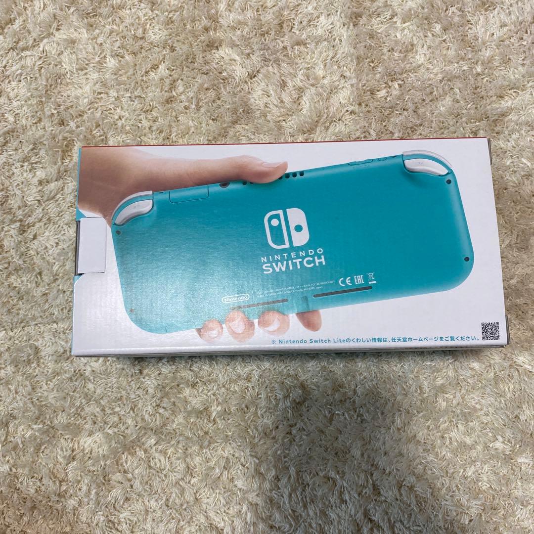 新品Nintendo Switch Lite ターコイズ　水色　スイッチライト