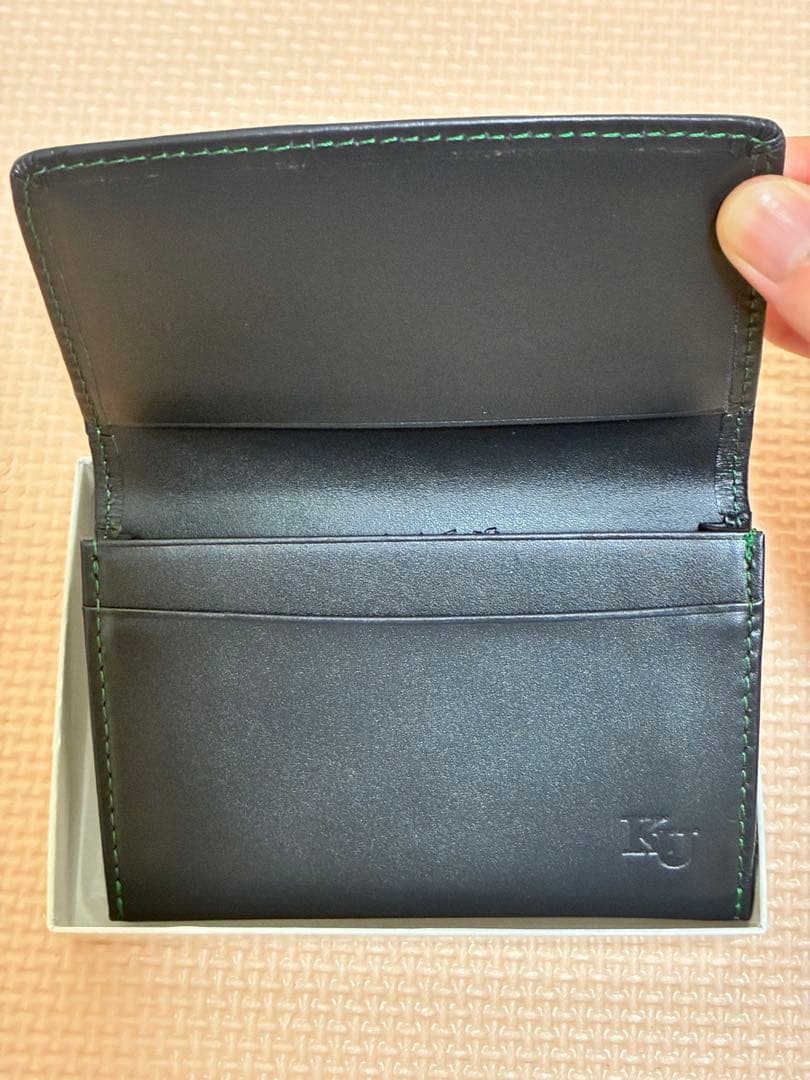 【新品未使用】キタムラ名刺入れ　ネイビー