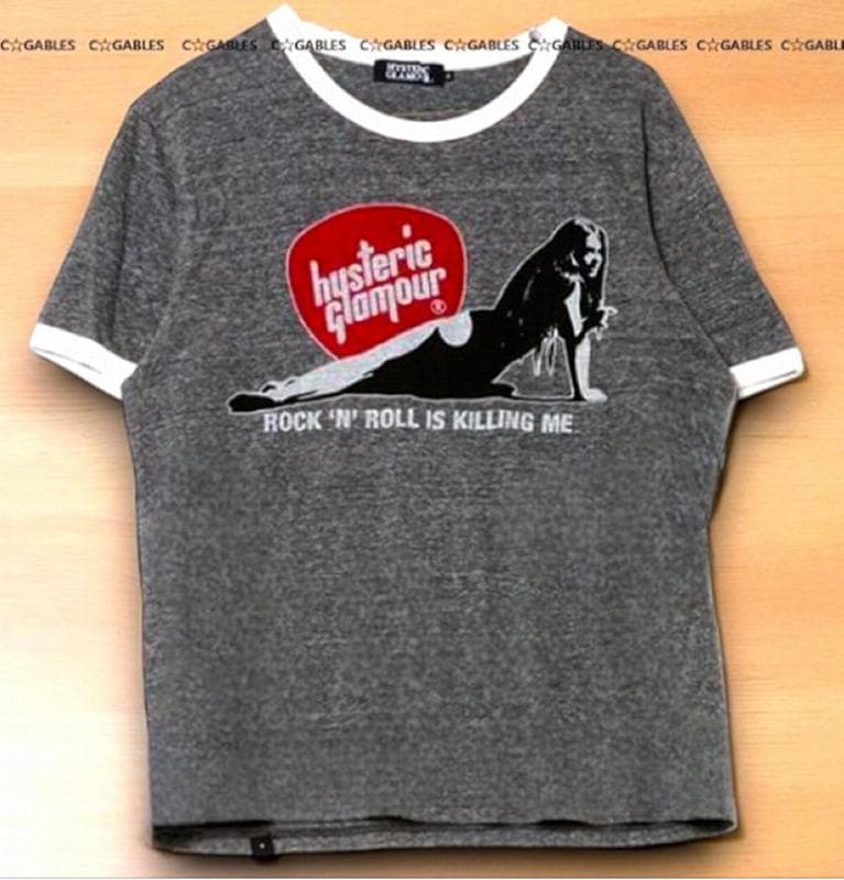 ★激レア★希少★　HYSTERIC GLAMOUR　ヒスガール　リンガーTシャツ
