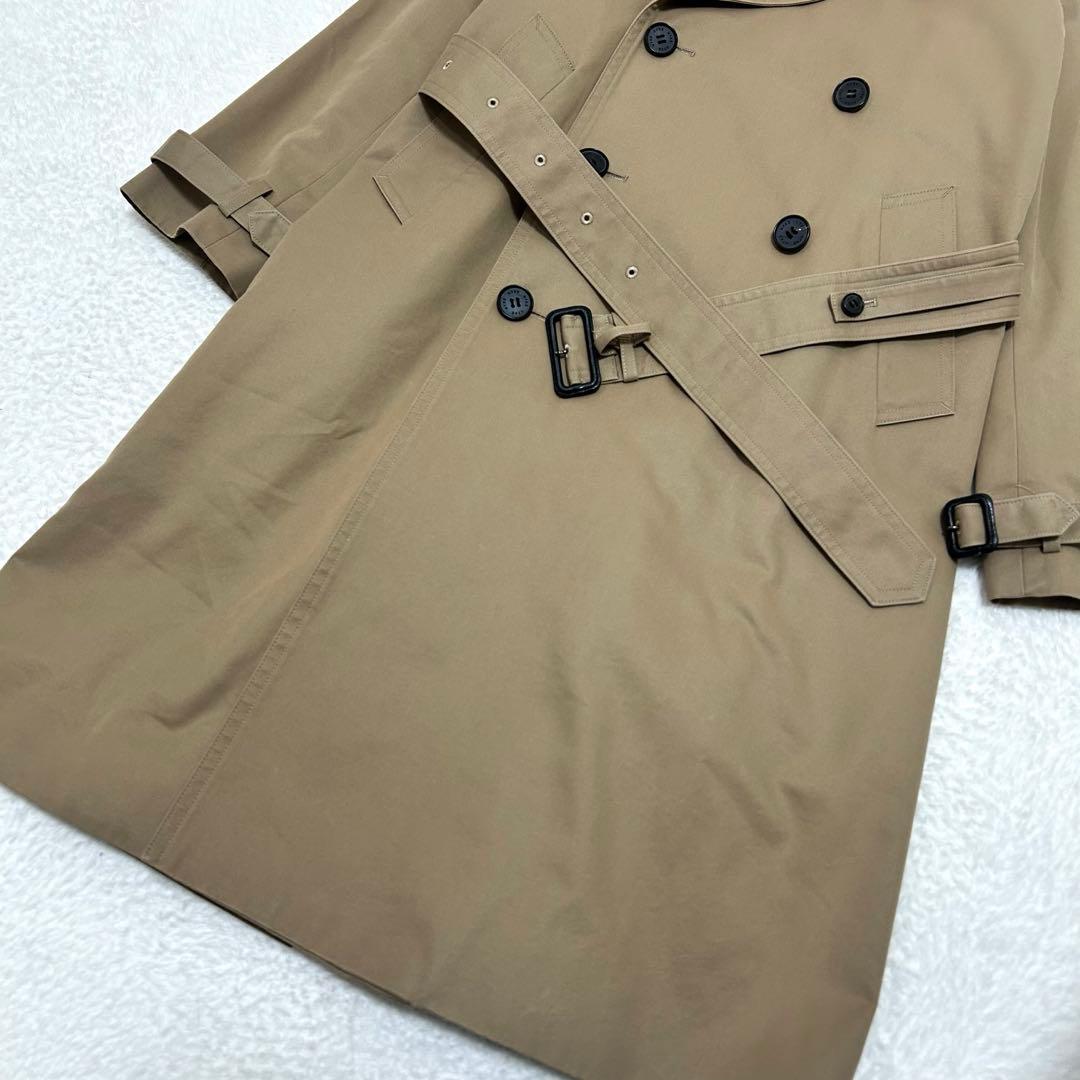 【美品】ハイク　トレンチコート　ウールライナー付き　ベージュ　サイズ2