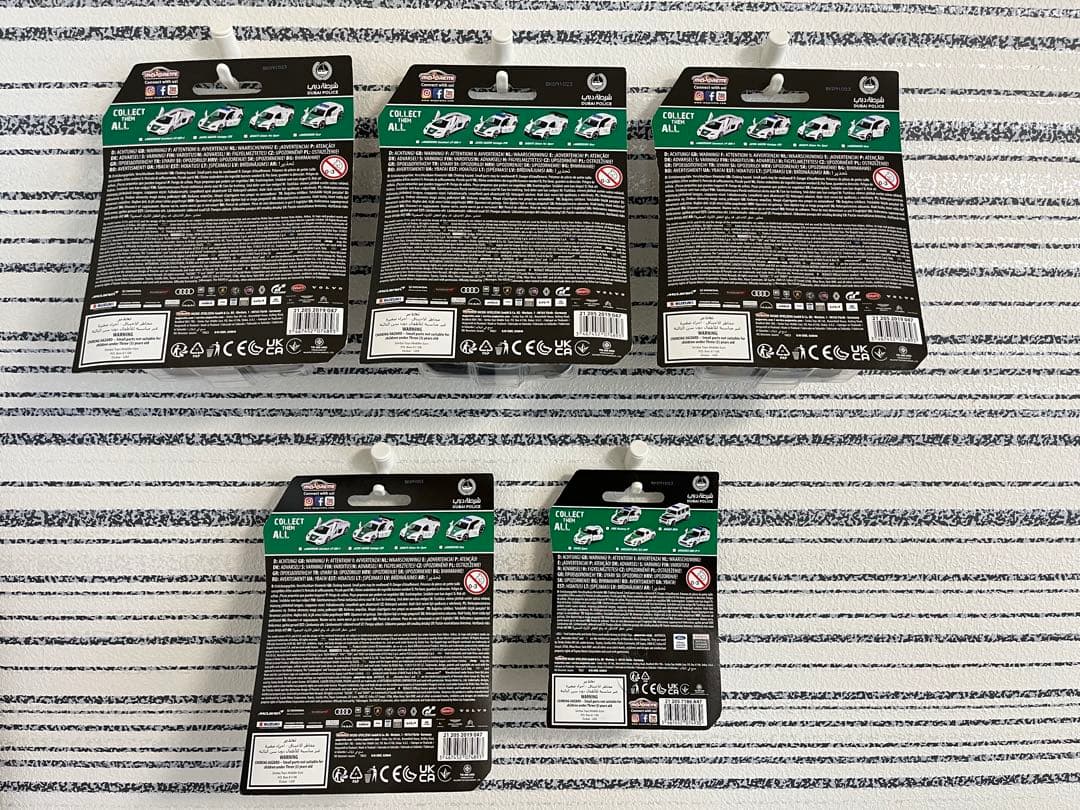 【ドバイ現地購入】激レア マジョレット ドバイ警察 5台セット 日本未入荷