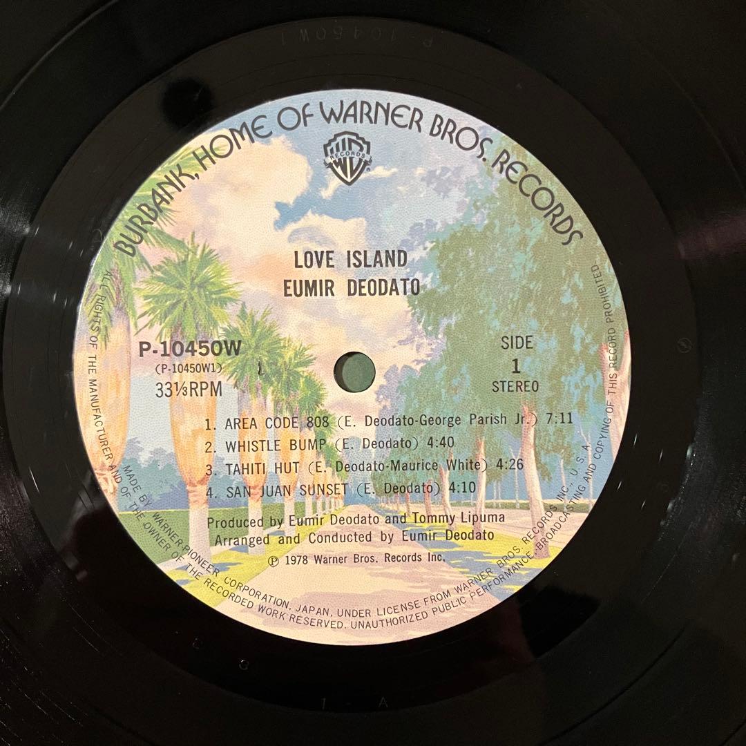 Eumir Deodato - Love  アナログレコード LP