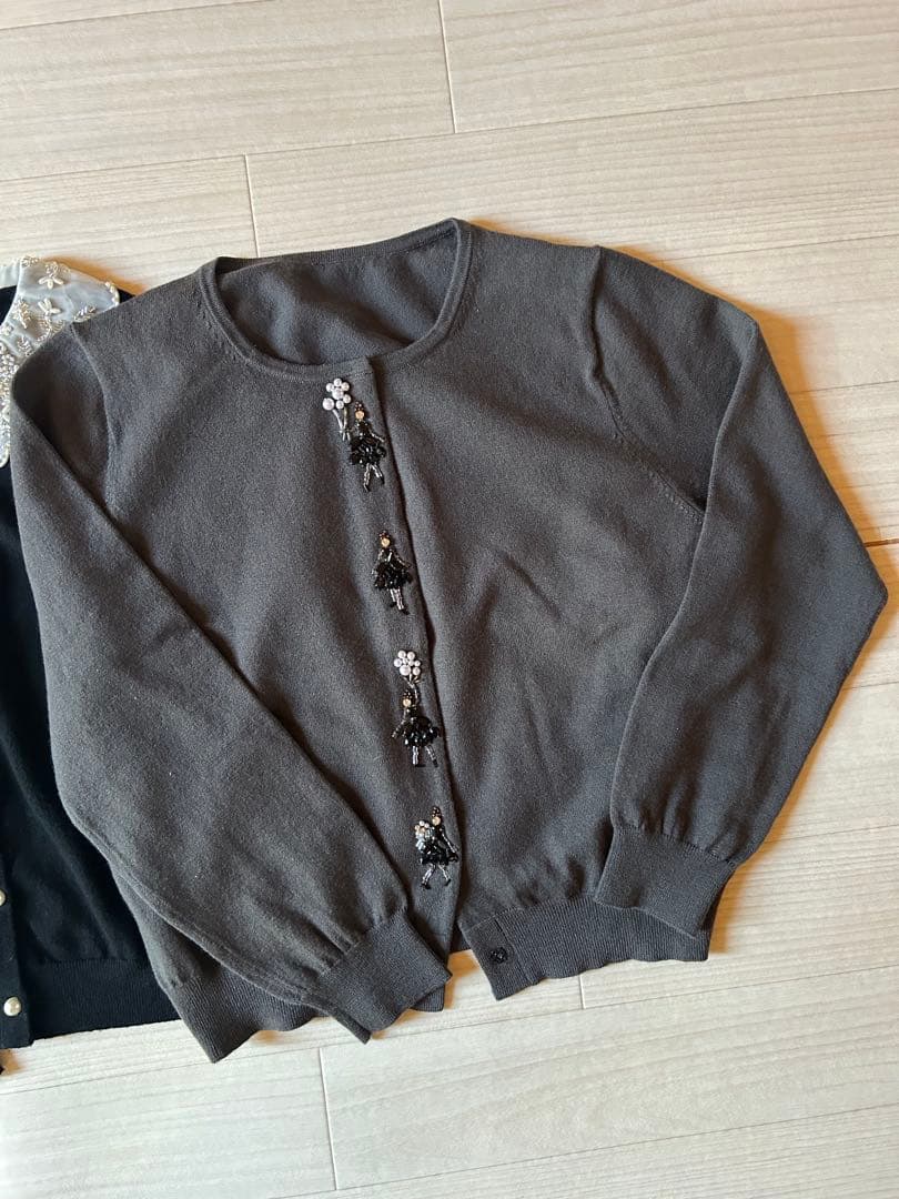 【美品】ストロベリーフィールズ カーディガン フリーサイズ