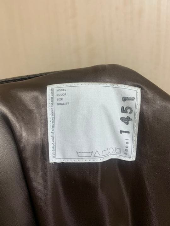 sacai ジャケット