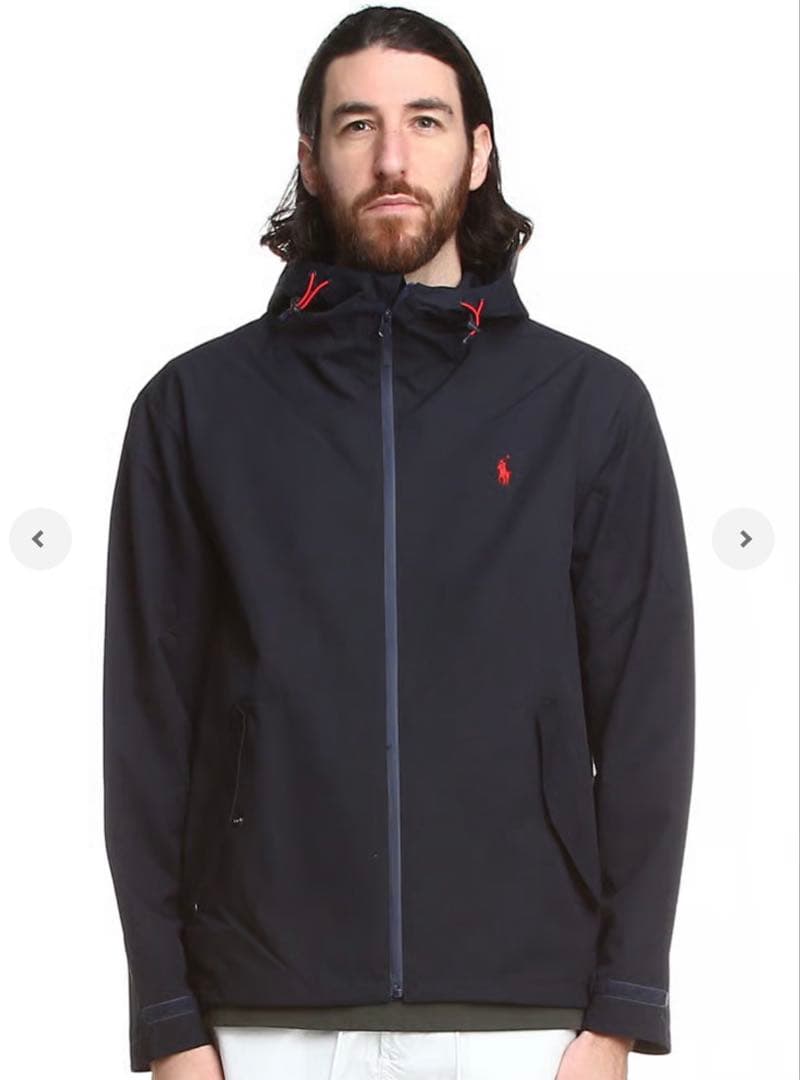 POLO RALPH LAUREN ワンポイント フルジップ マウンテンパーカー