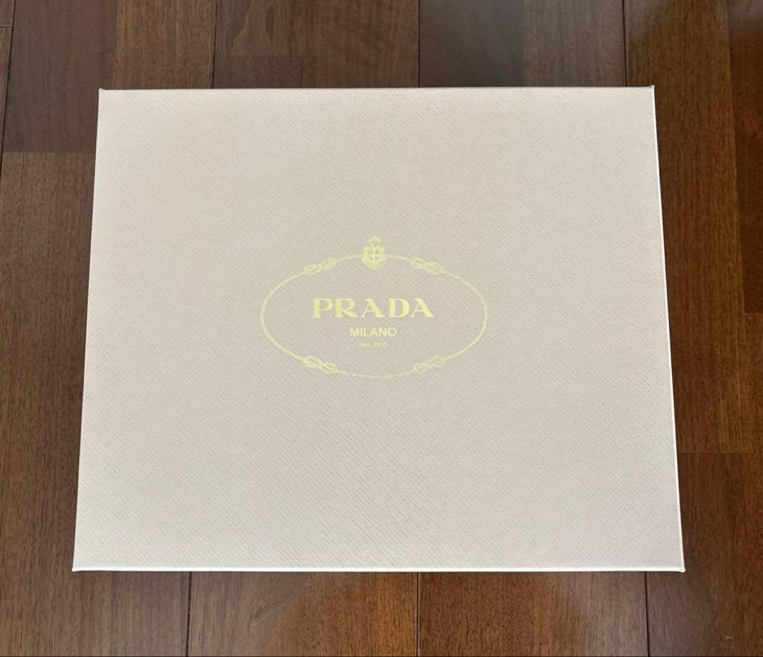 PRADA プラダ　ブラック　スウェード　ピープトゥ　厚底　ブーティー　36