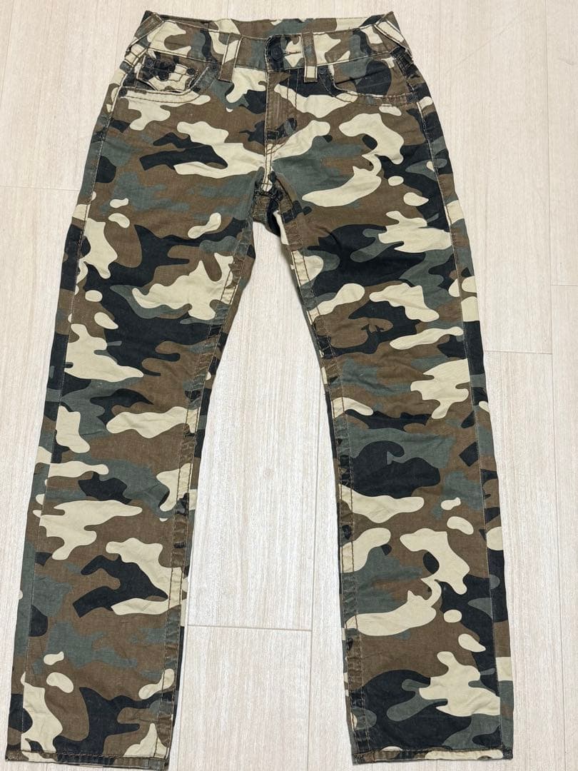 true religion カモ柄