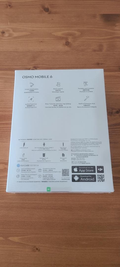 DJI OSMO MOBILE 6 スマートフォンスタビライザー（新品未開封）