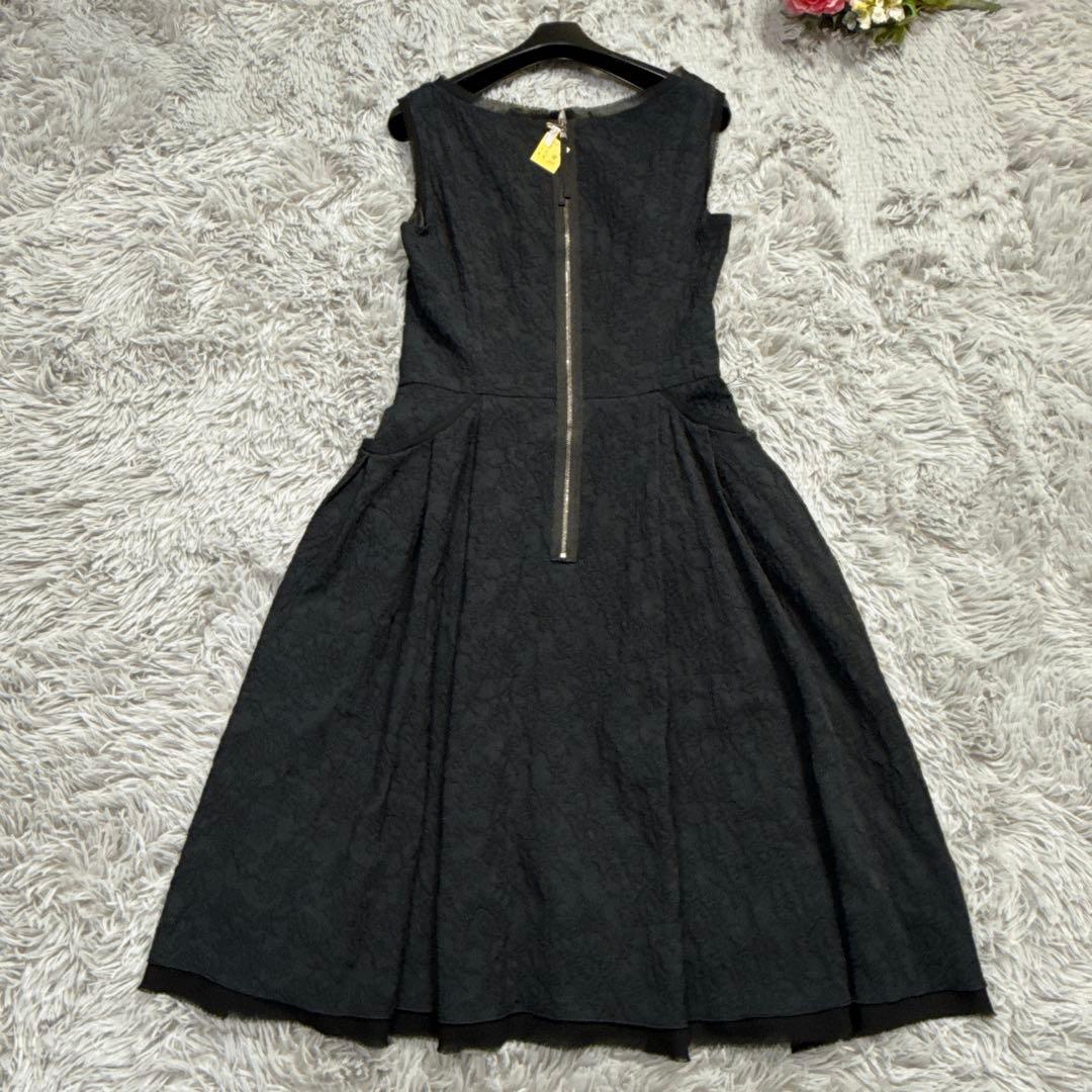 美品✨デイジーリン フォクシー ワッフルレディ ジャガードワンピース ドレス 黒