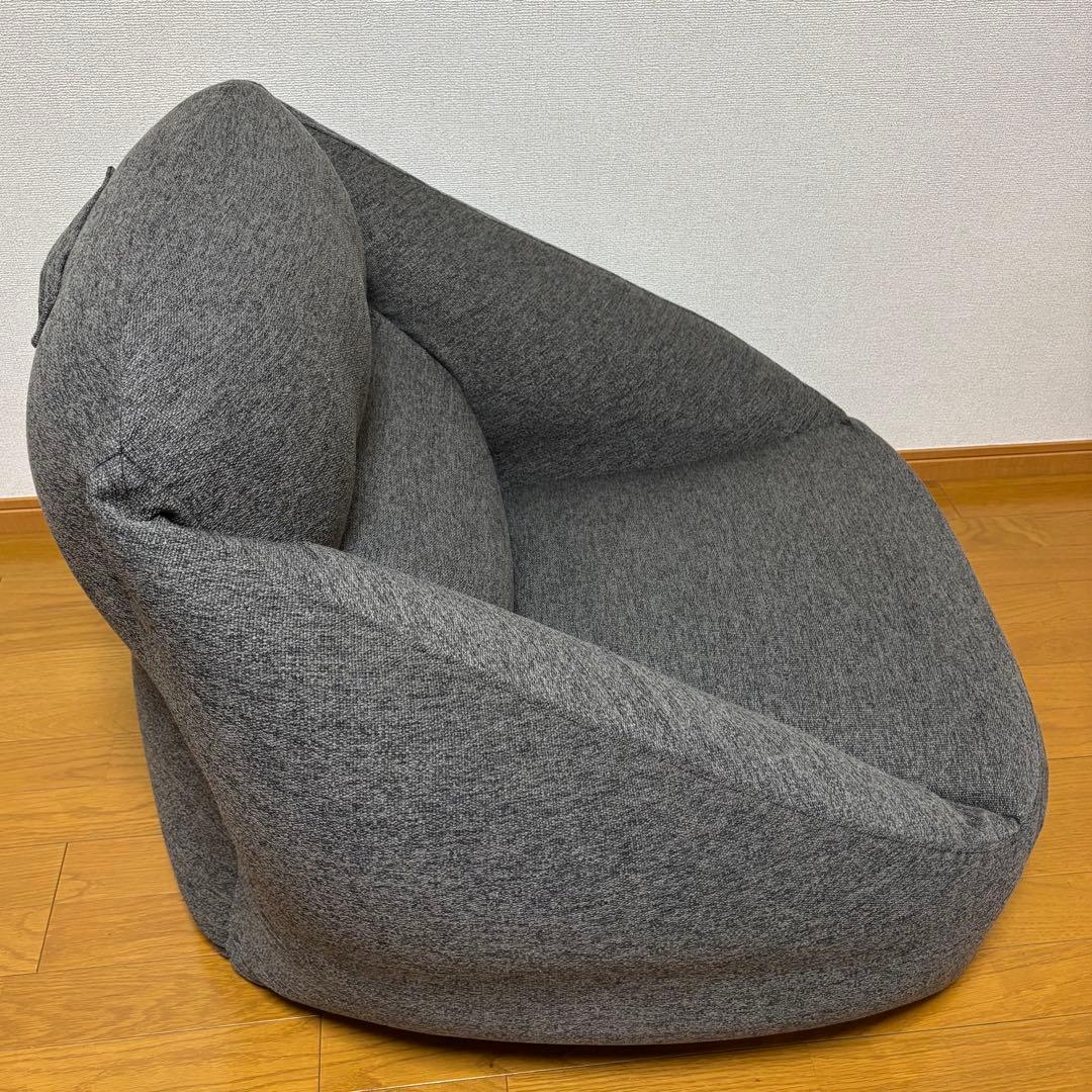 無印良品 空気でできたソファ 1人掛け チャコール グレー