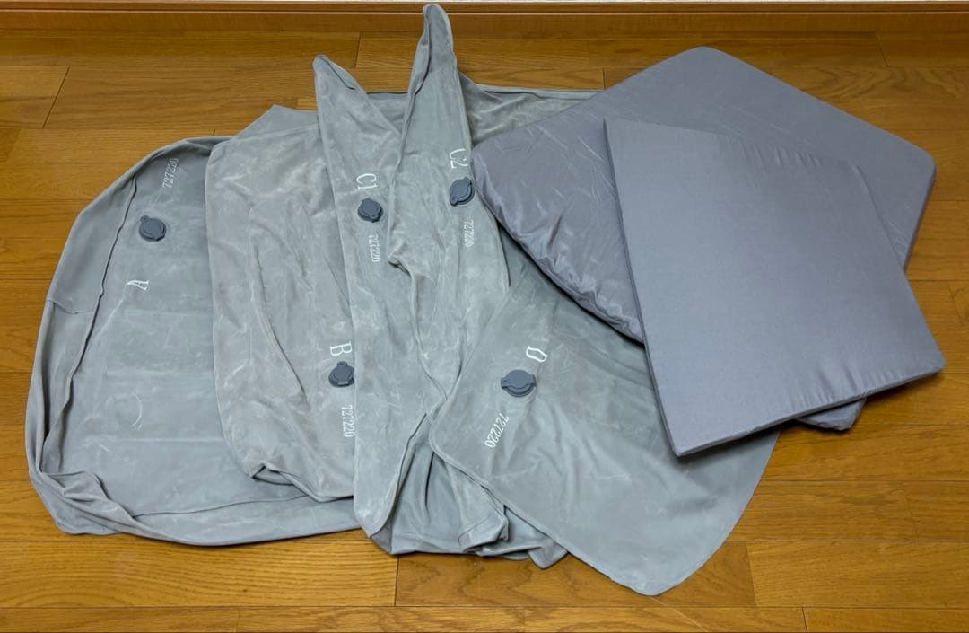 無印良品 空気でできたソファ 1人掛け チャコール グレー