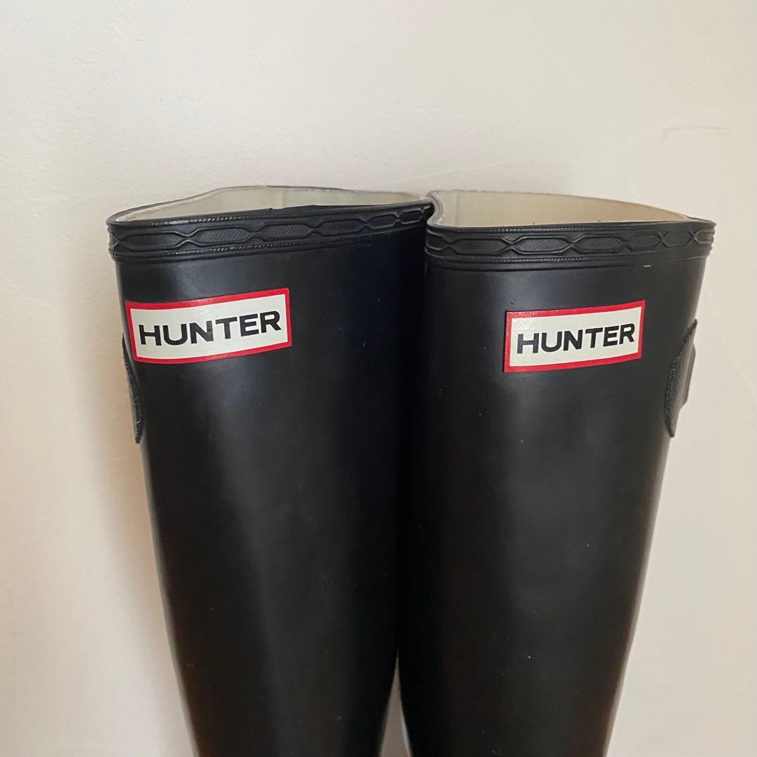 HUNTER ハンターレインブーツ長靴　uk:5 24cm 梅雨☂️