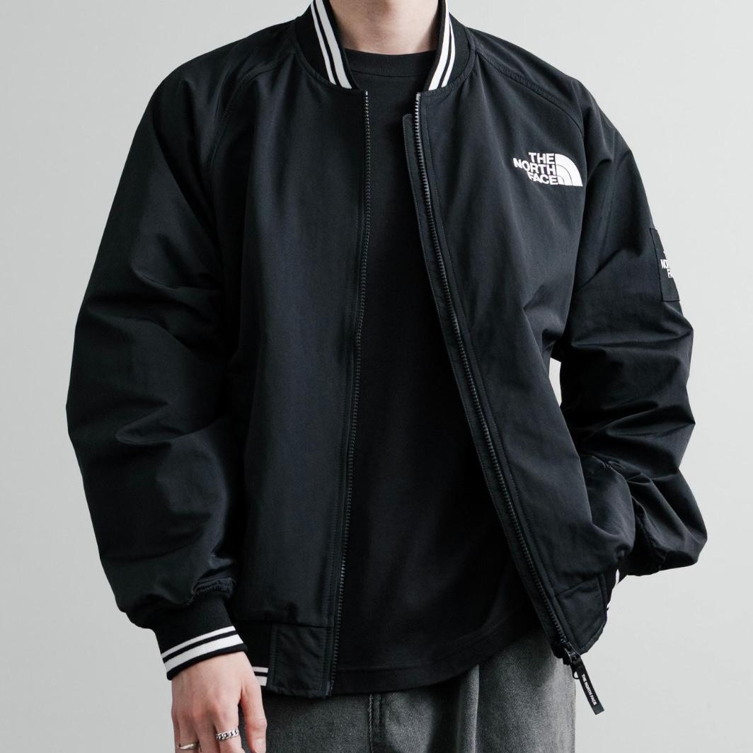 【韓国限定】 ノースフェイス ボンバージャケット 正規品 MA1 新品 黒 M