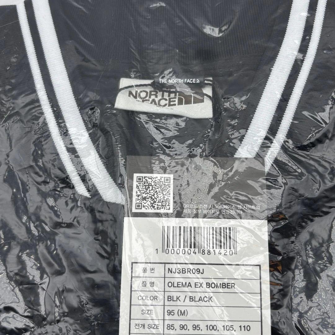 【韓国限定】 ノースフェイス ボンバージャケット 正規品 MA1 新品 黒 M