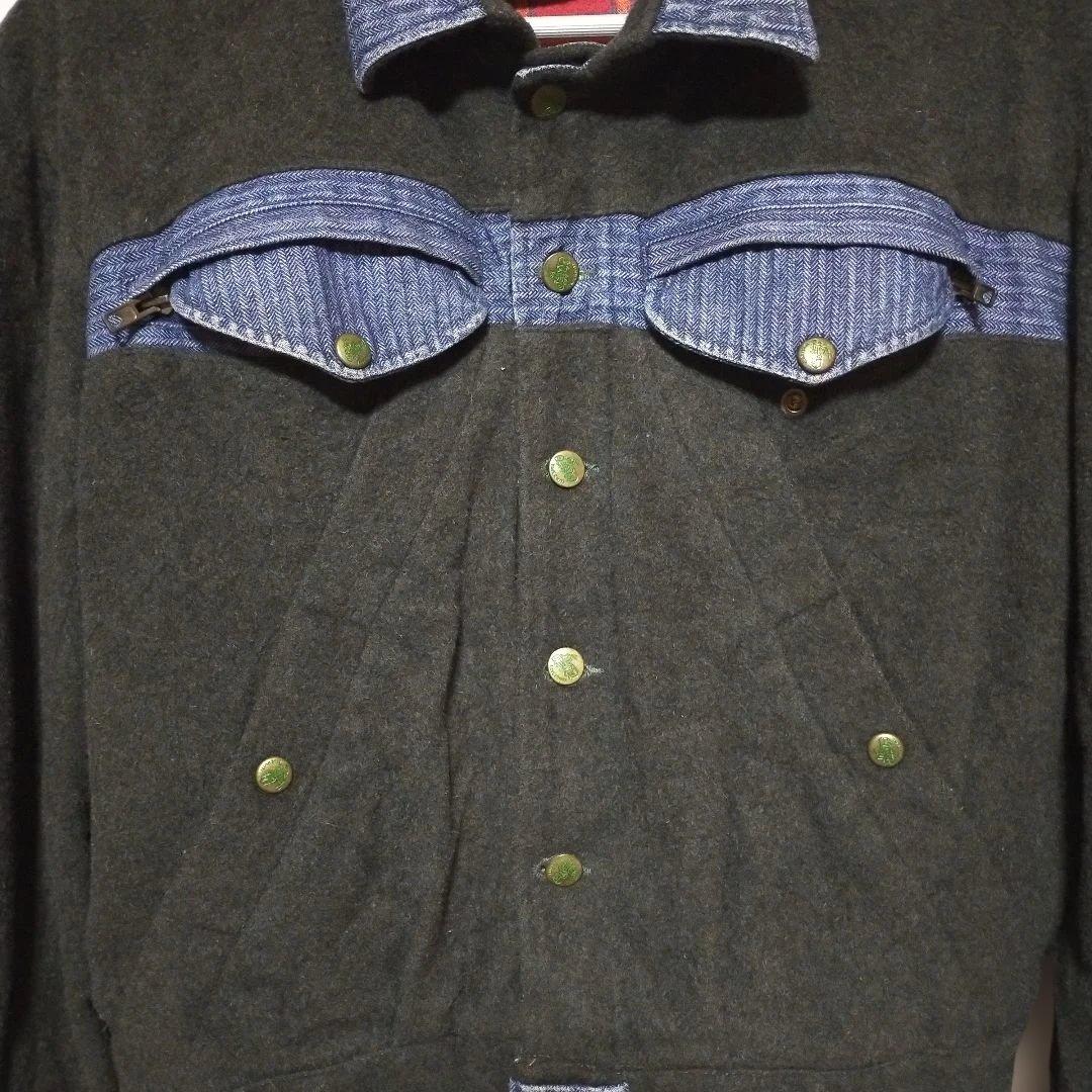 値下げ！JIMMY TAVERNITIジミー タヴァニティウールデニムジャケット