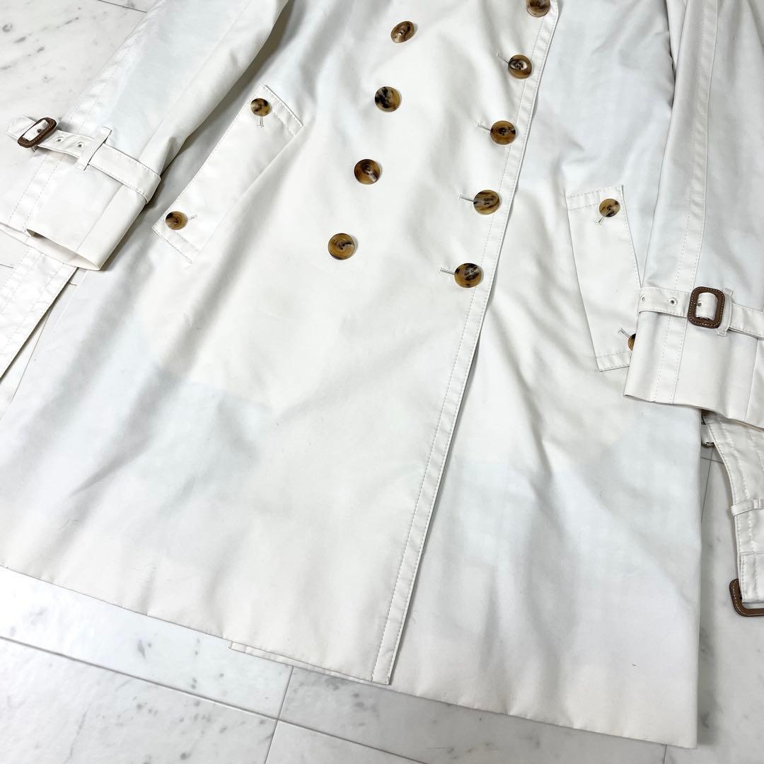 専用【美品】アクアスキュータム ライナー付きトレンチコート日本製 36アイボリー