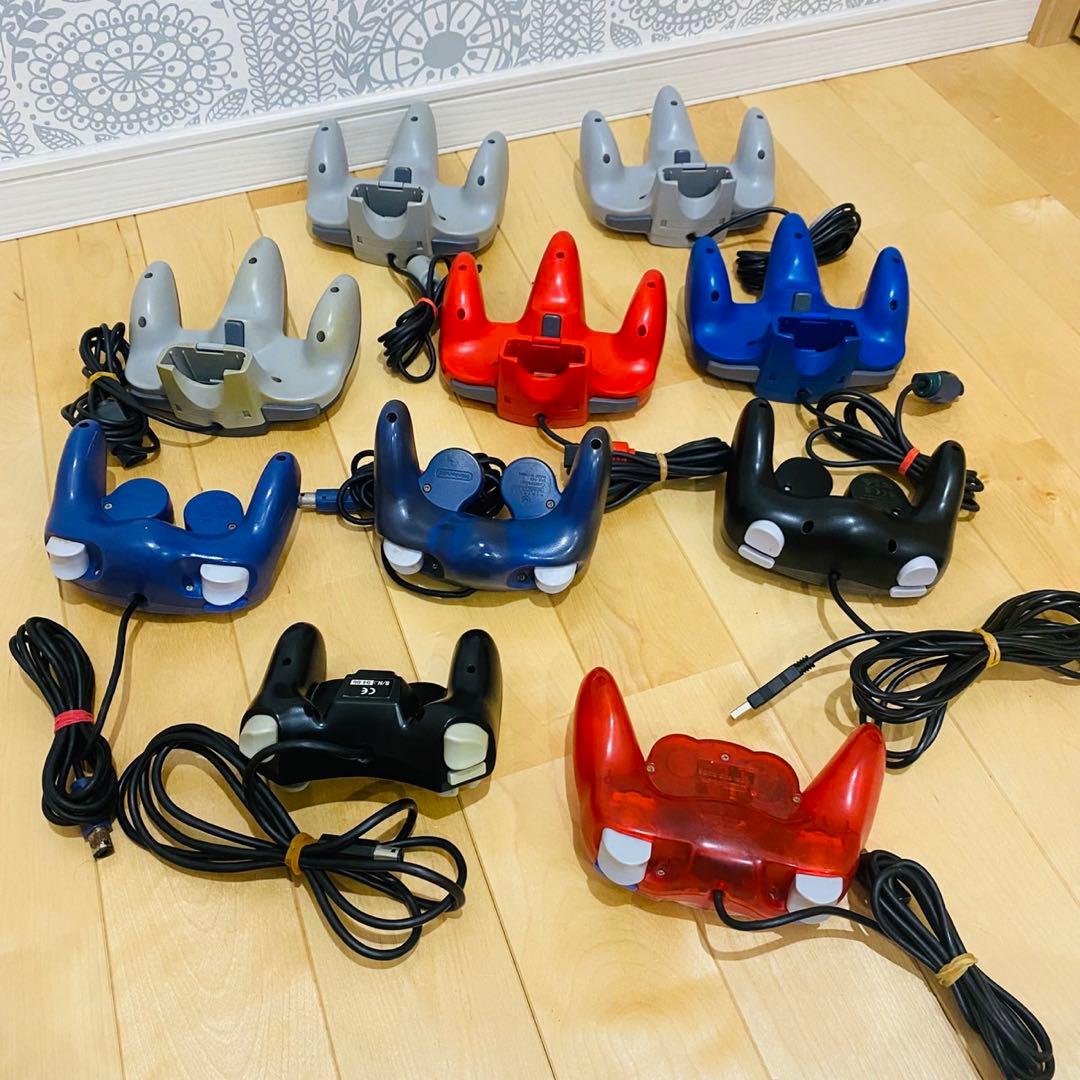 Nintendo 64 ゲームキューブ　コントローラー10個セット　まとめ
