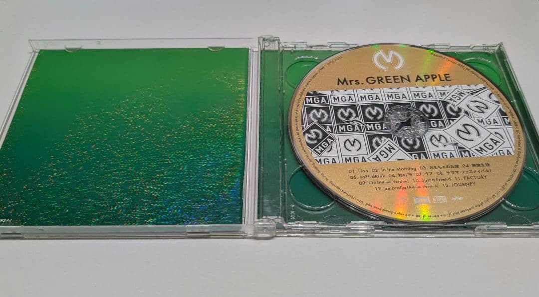 Mr. GREEN APPLE 初回限定版 3枚セット