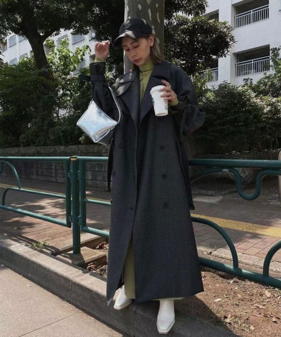 ジャケット・アウター Ameri SUPERIOR FLARE TRENCH COAT