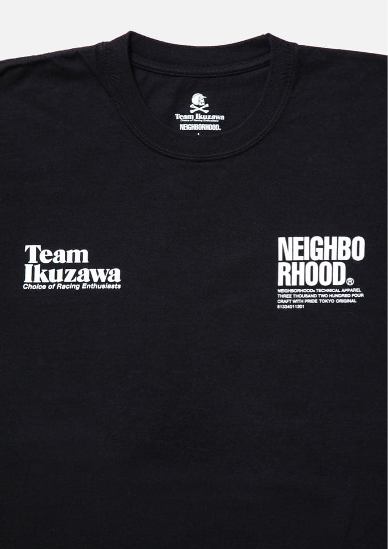 Lサイズ　NH X TEAM IKUZAWA . TEE SS ネイバーフッド