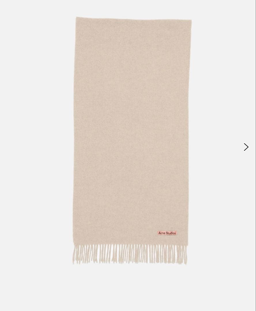 【極美品】アクネストゥディオス マフラー オートミール Acne Studios