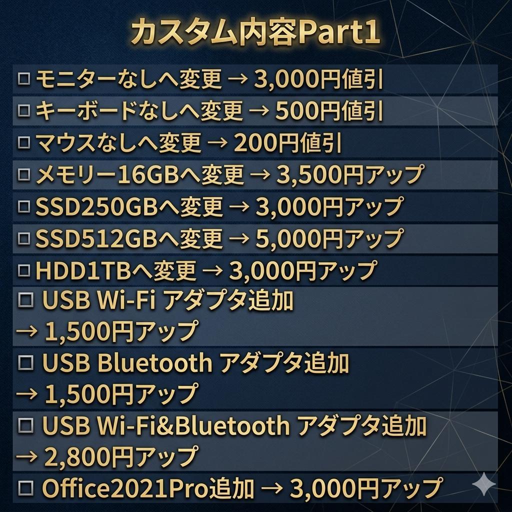 【売り切り大特価セール！】Core i7搭載 ゲーミングPCフルセット！474