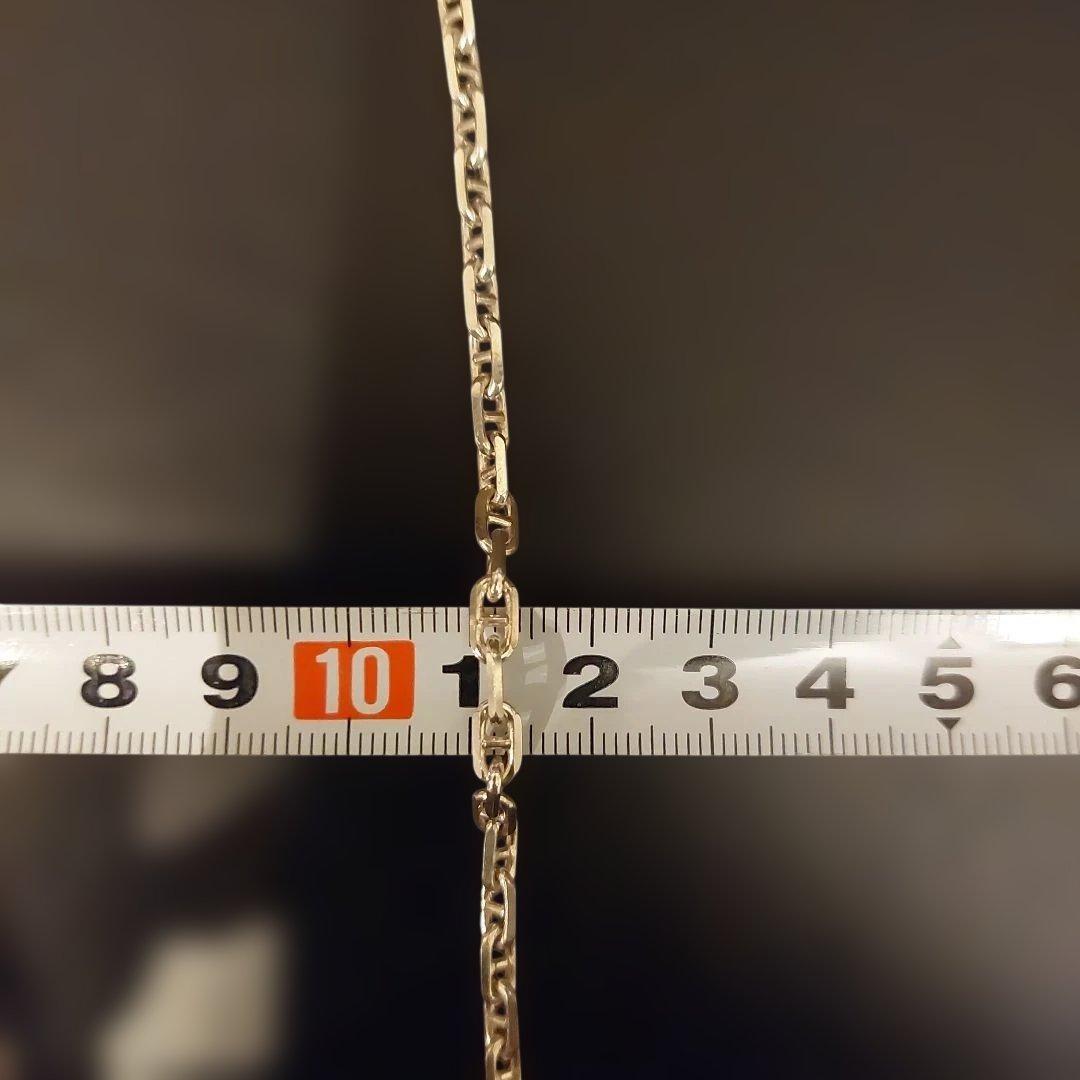 アンカーチェーン　ネックレス　silver925 sterling italy