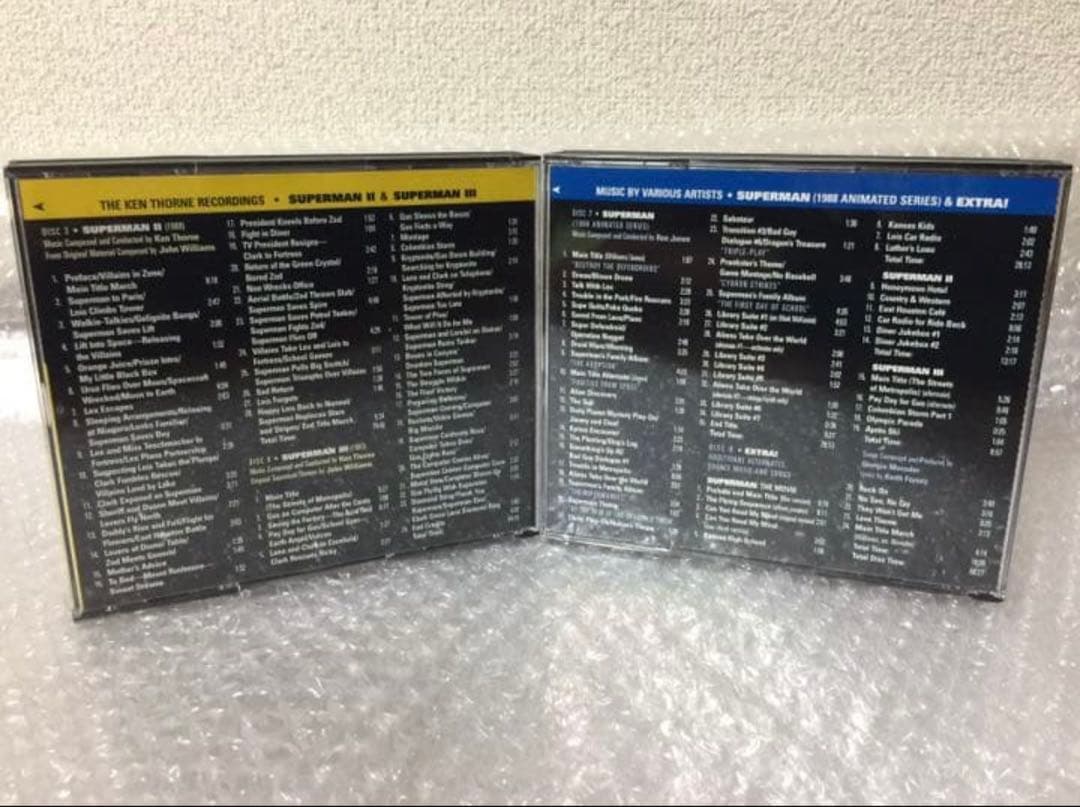 スーパーマン オリジナル サウンドトラック 8枚組 CD-BOX