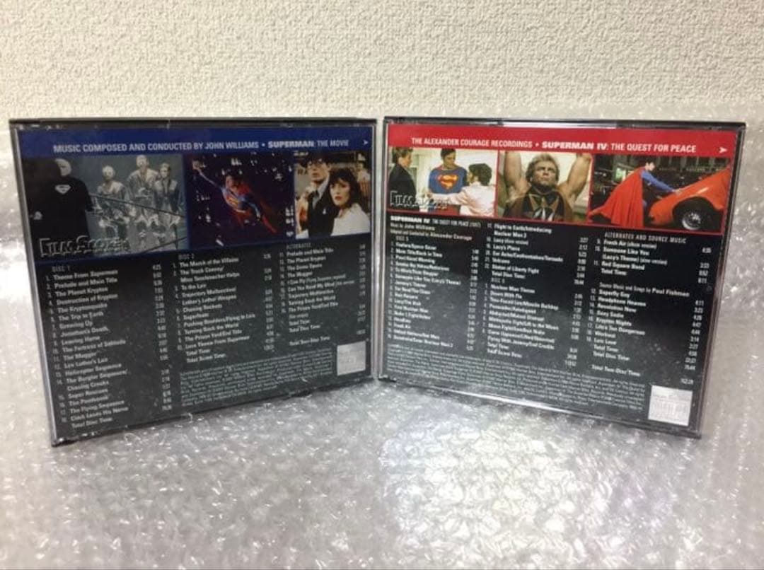 スーパーマン オリジナル サウンドトラック 8枚組 CD-BOX