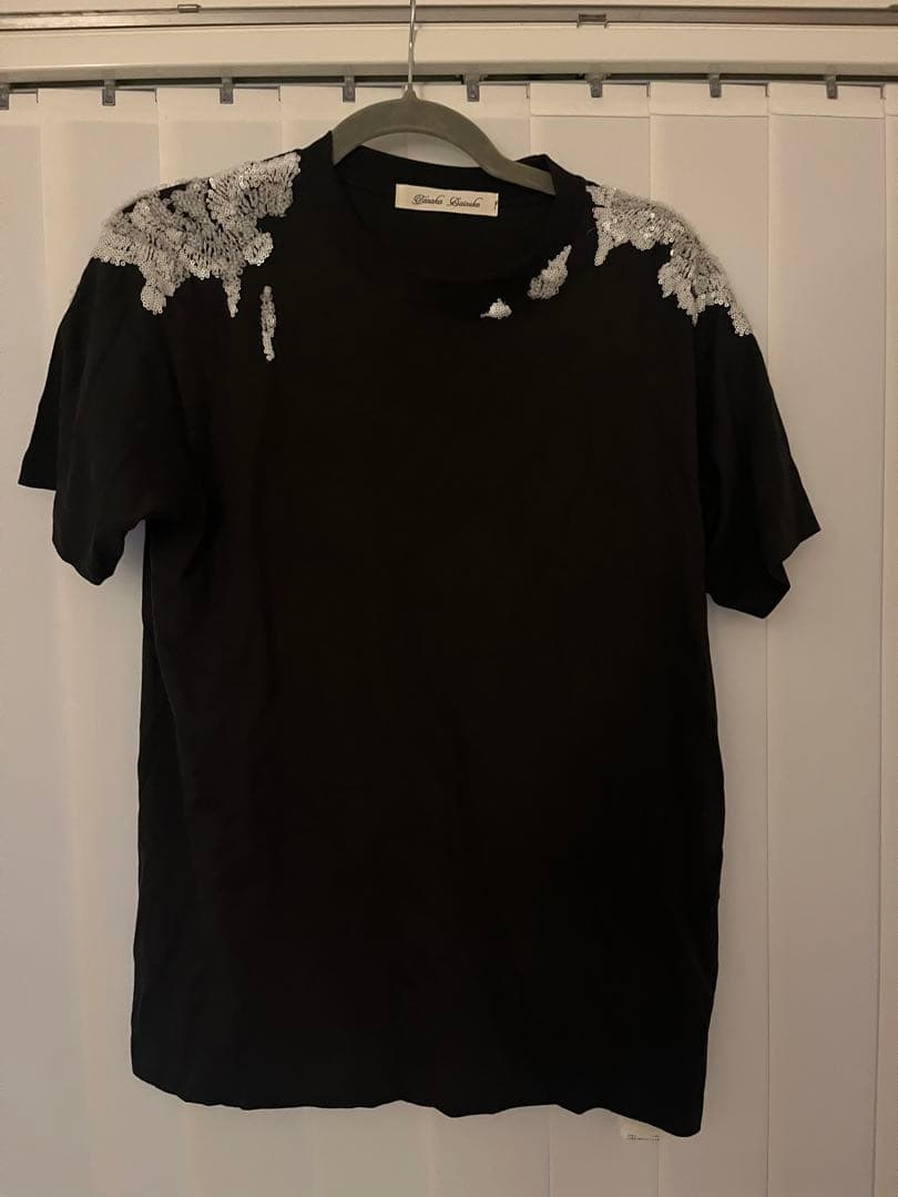 トップス tanakadaisuke  piles up T-shirt