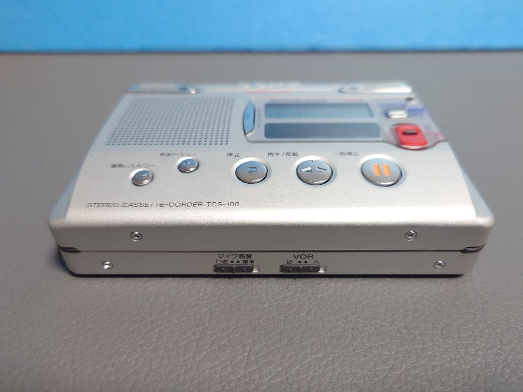 整備済 SONY ステレオカセットテープレコーダー TCS-100