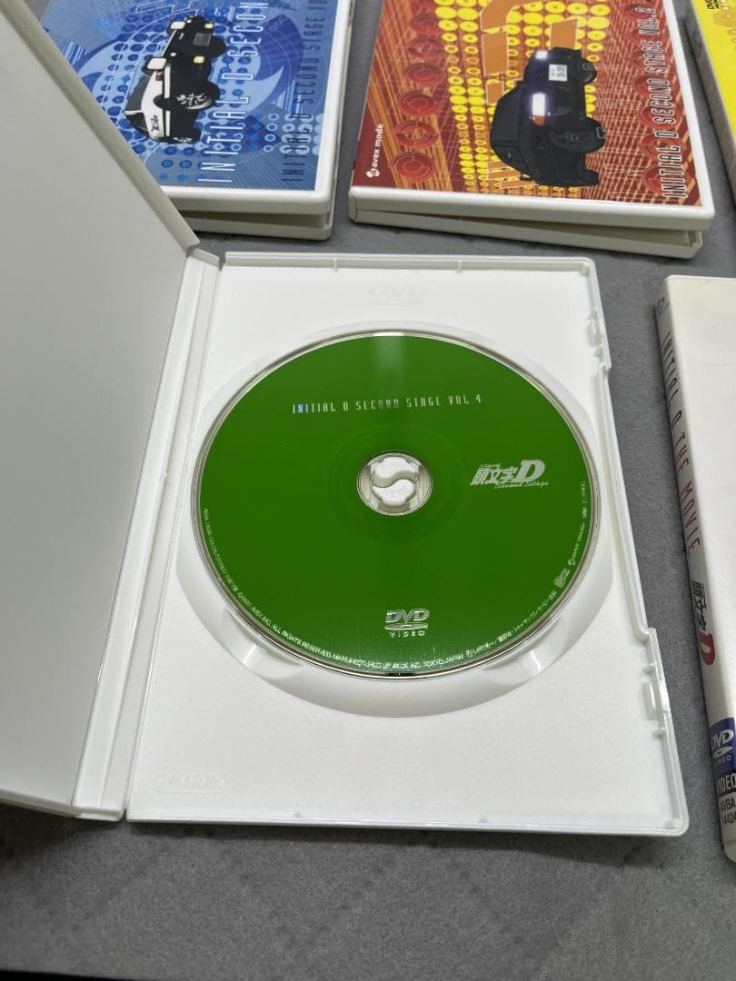 頭文字D イニシャルD DVD vol.1-7 second third