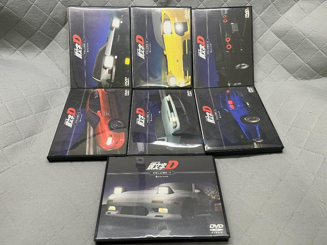 頭文字D イニシャルD DVD vol.1-7 second third