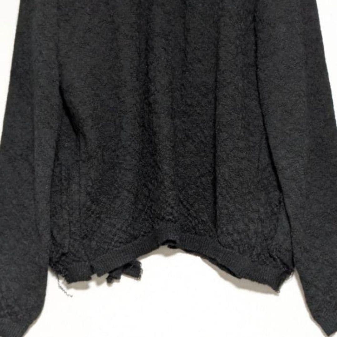 00s COMME des GARCONS tricot 変形襟 AD2003