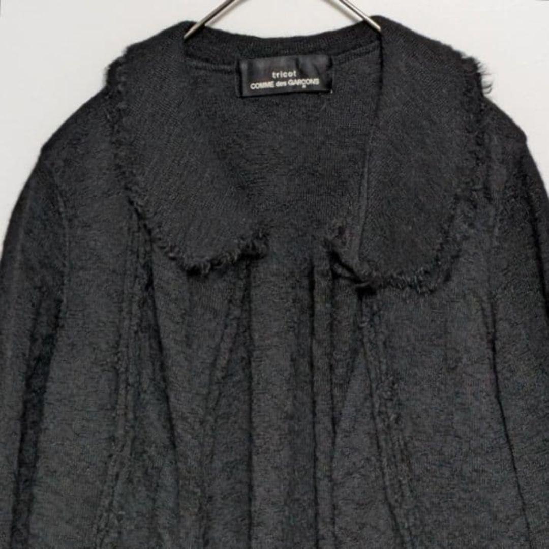 00s COMME des GARCONS tricot 変形襟 AD2003