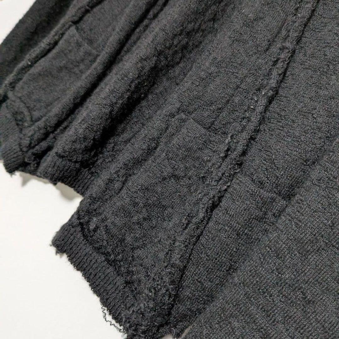 00s COMME des GARCONS tricot 変形襟 AD2003