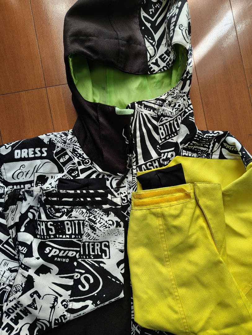 スノーボードウェア 上下セット（Ｌサイズ）　上:Sands　下:Mizuno