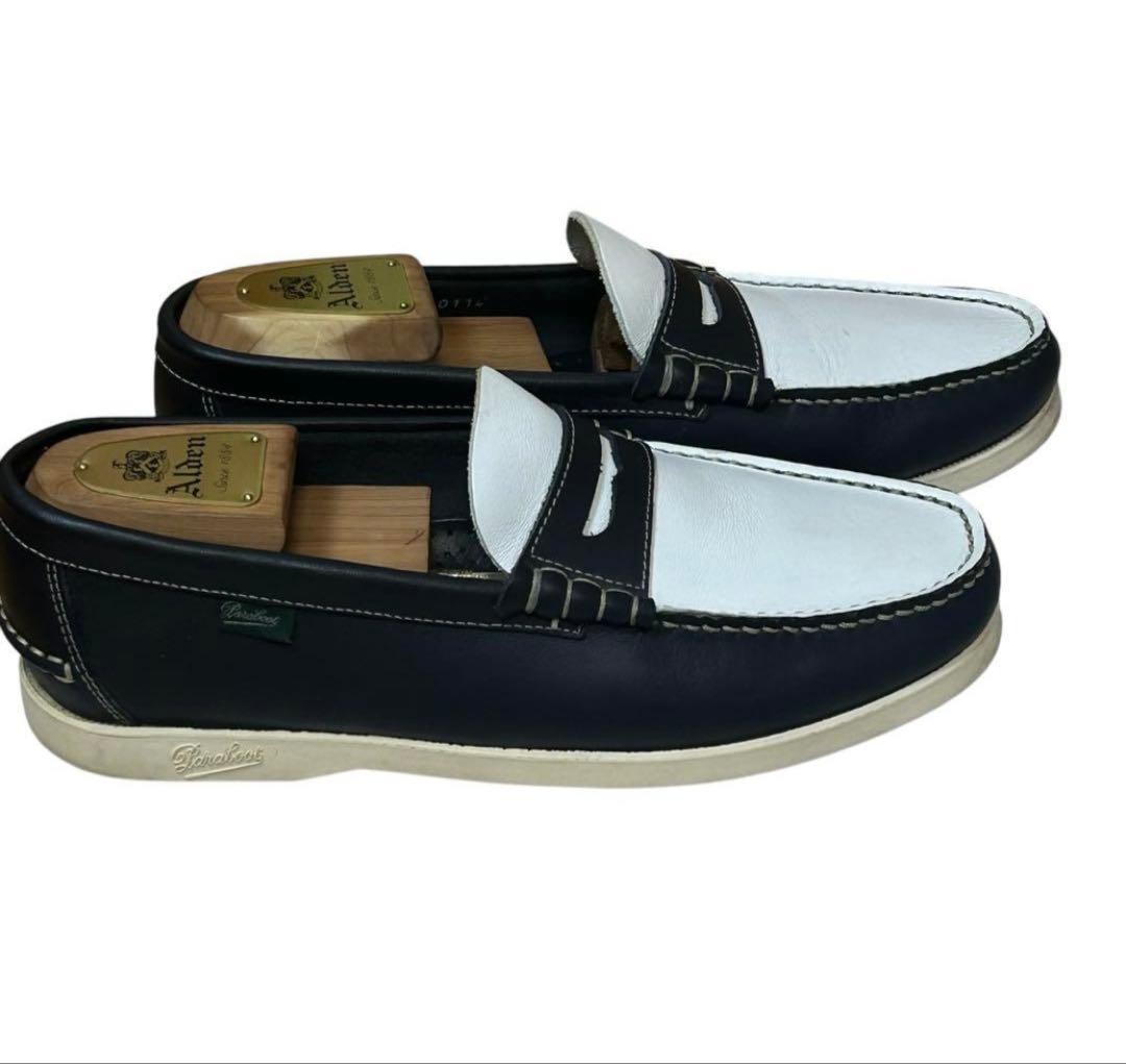 美品　パラブーツ×SHIPS CORAUX×MARINEローファー　7 1/2