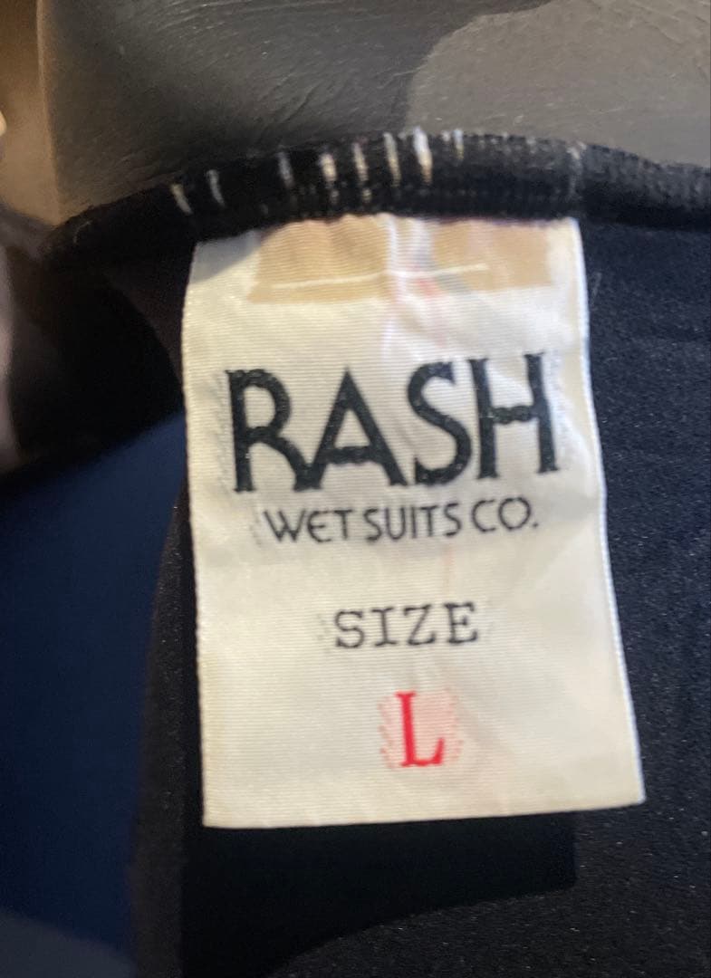 【使用3回】RASH セミドライ 5×3mm 裏起毛 Lサイズ 冬用
