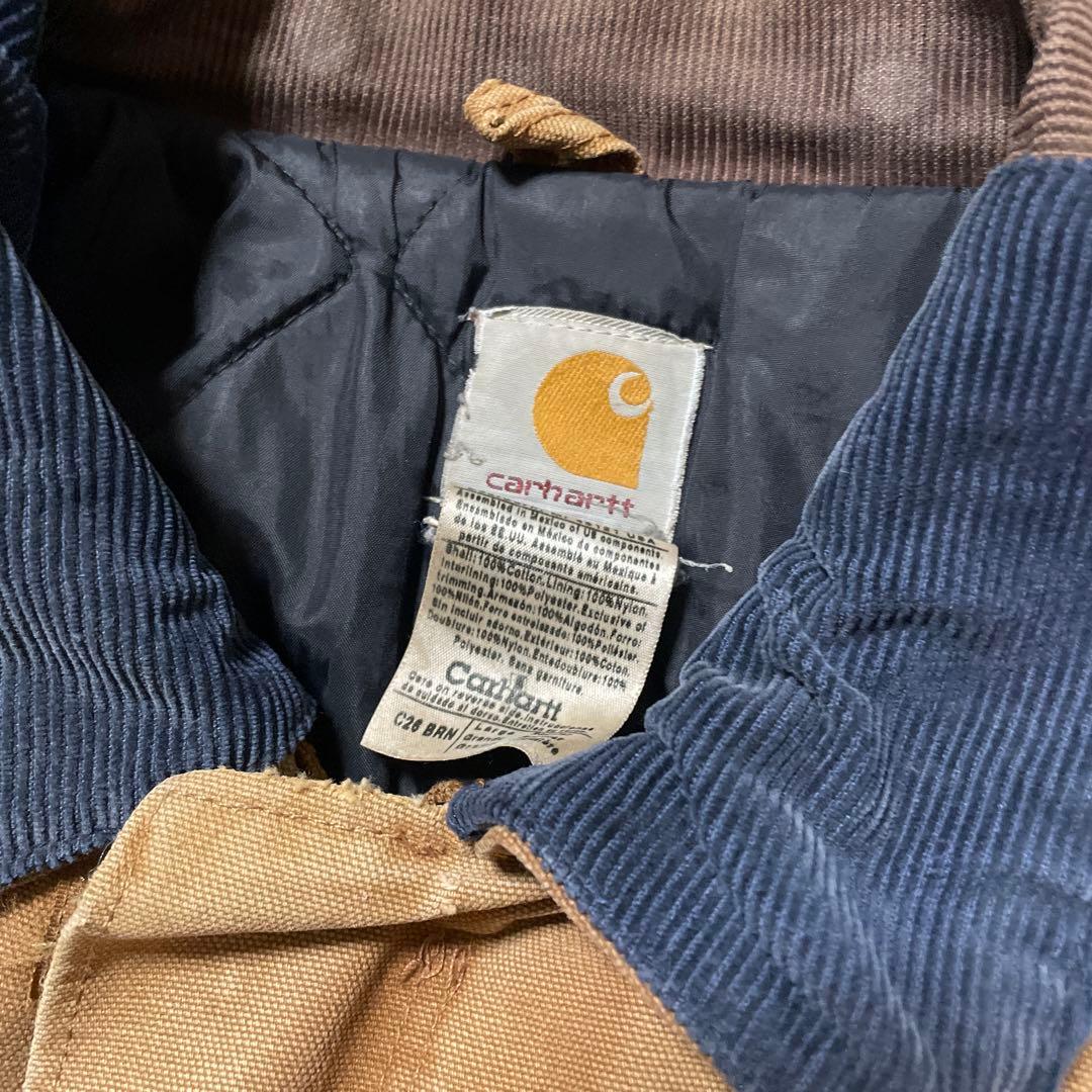 Carhartt トラディショナルコート ブラウン リペア