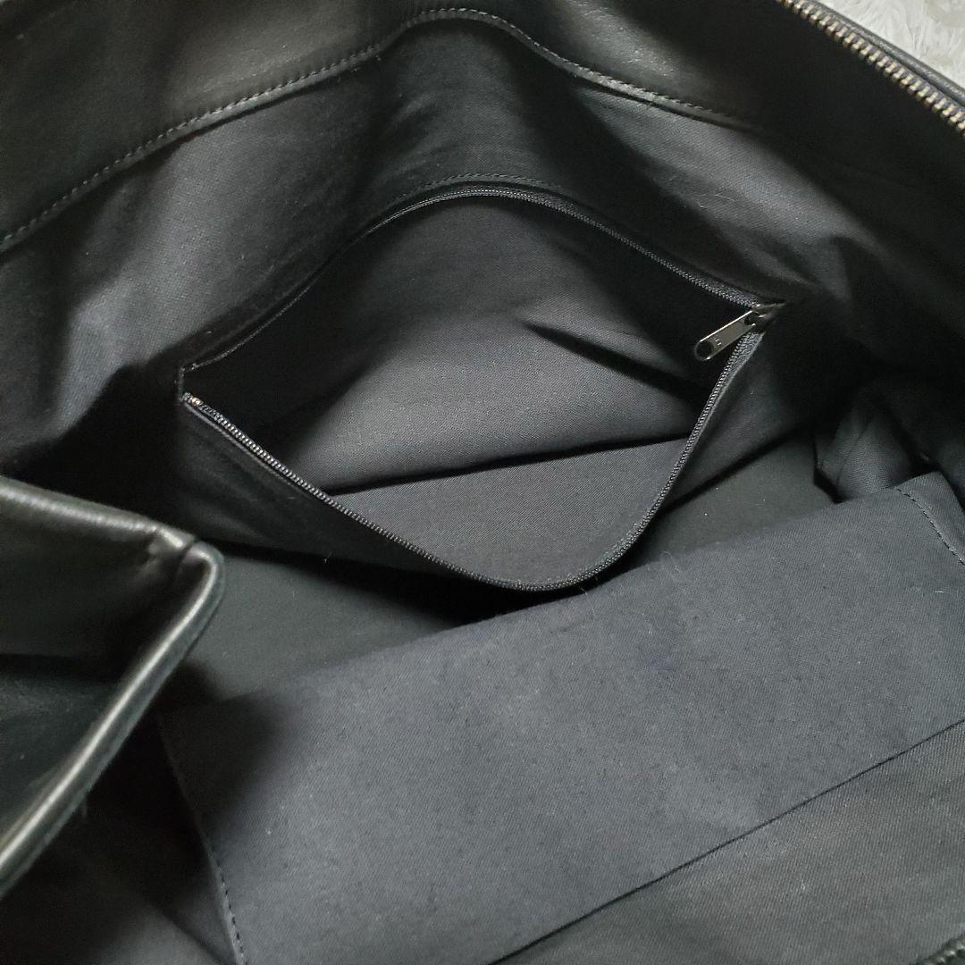 希少✨Y's　Yohji Yamamoto　大容量　ハンドバッグ　オールレザー