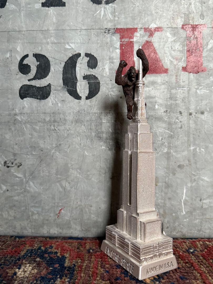 アンティーク雑貨 Empire State Building &King Kong