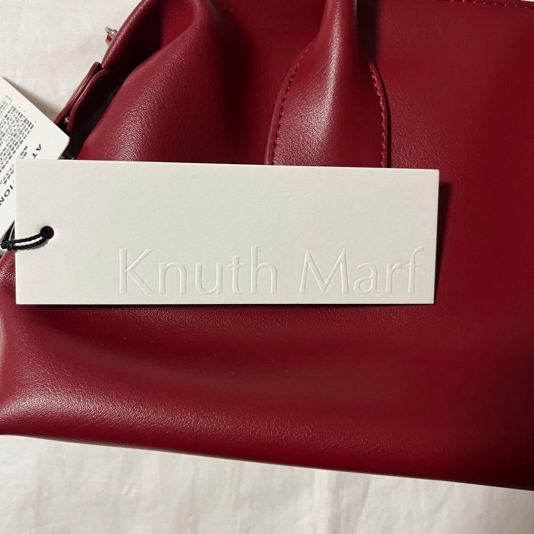 バッグ Knuth Marf side hook boston bag red