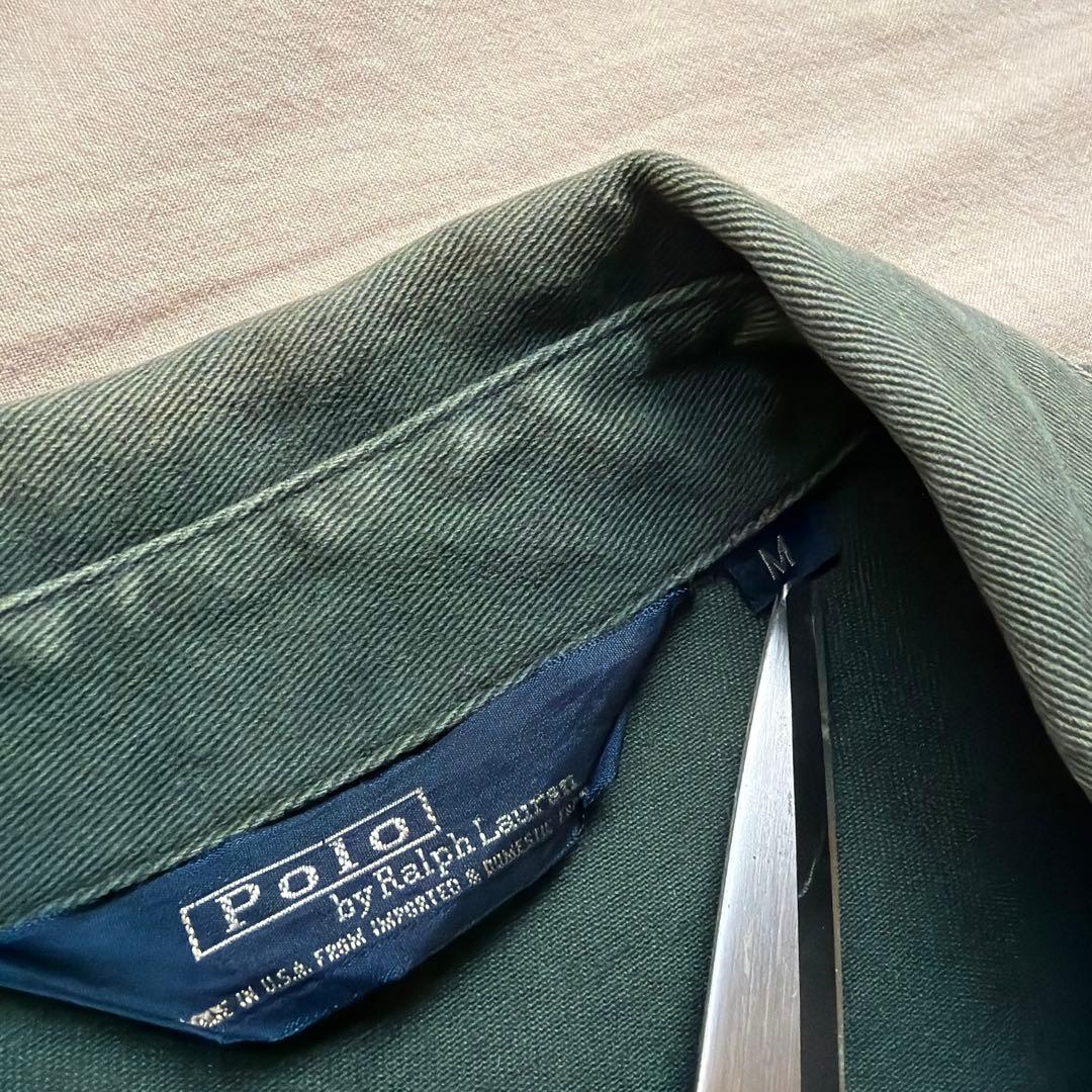 【80s】USA製 Ralph Lauren スウィングトップ フェード