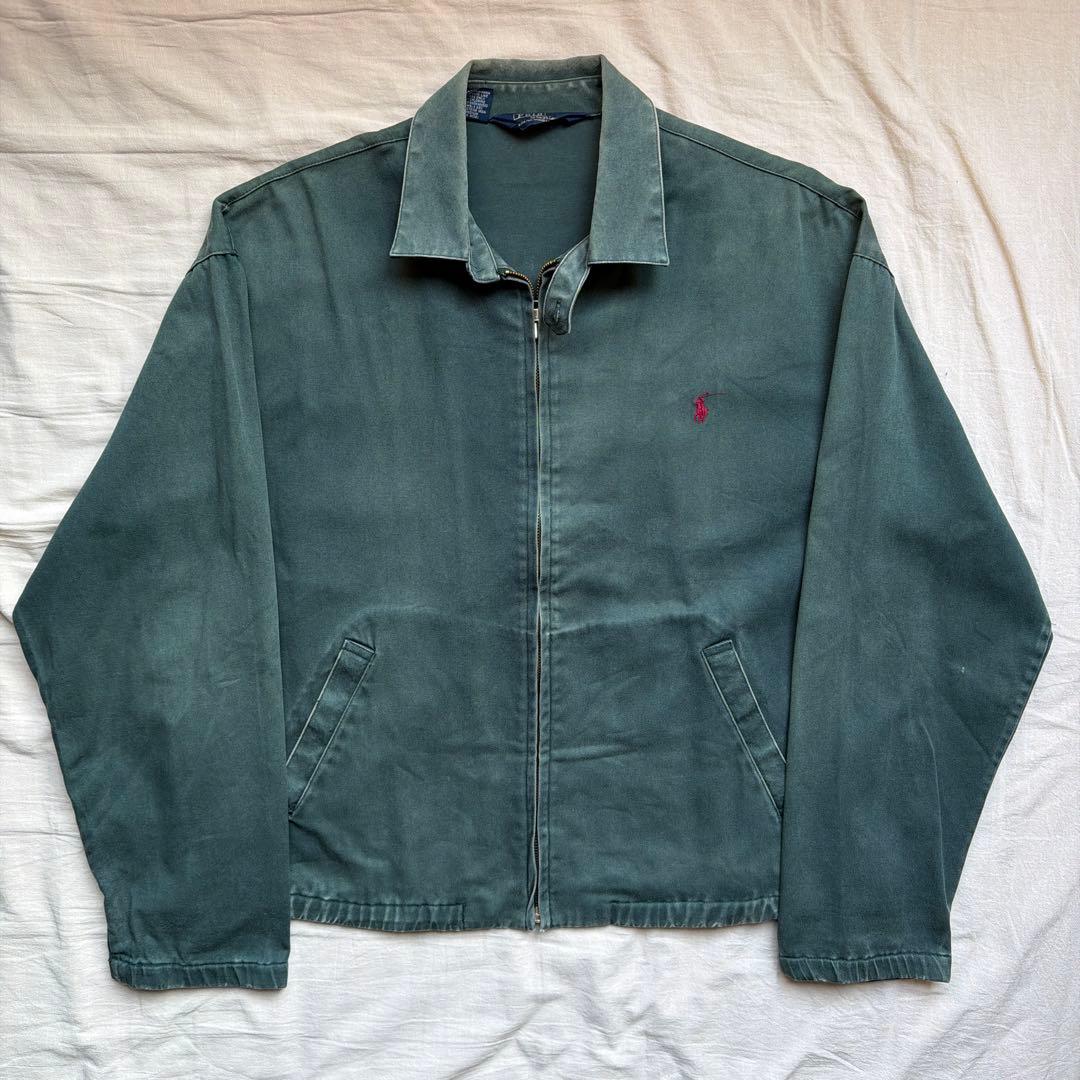 【80s】USA製 Ralph Lauren スウィングトップ フェード