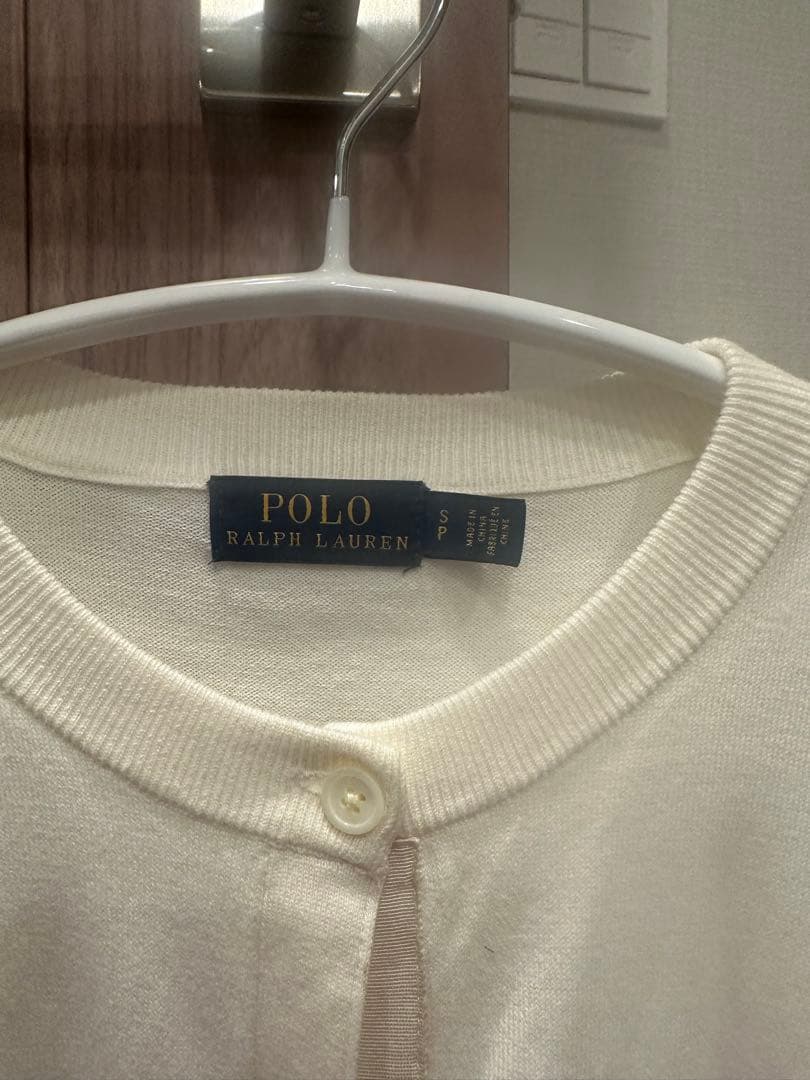 定番人気♡ラルフローレン RALPH LAUREN カーディガン ホワイト