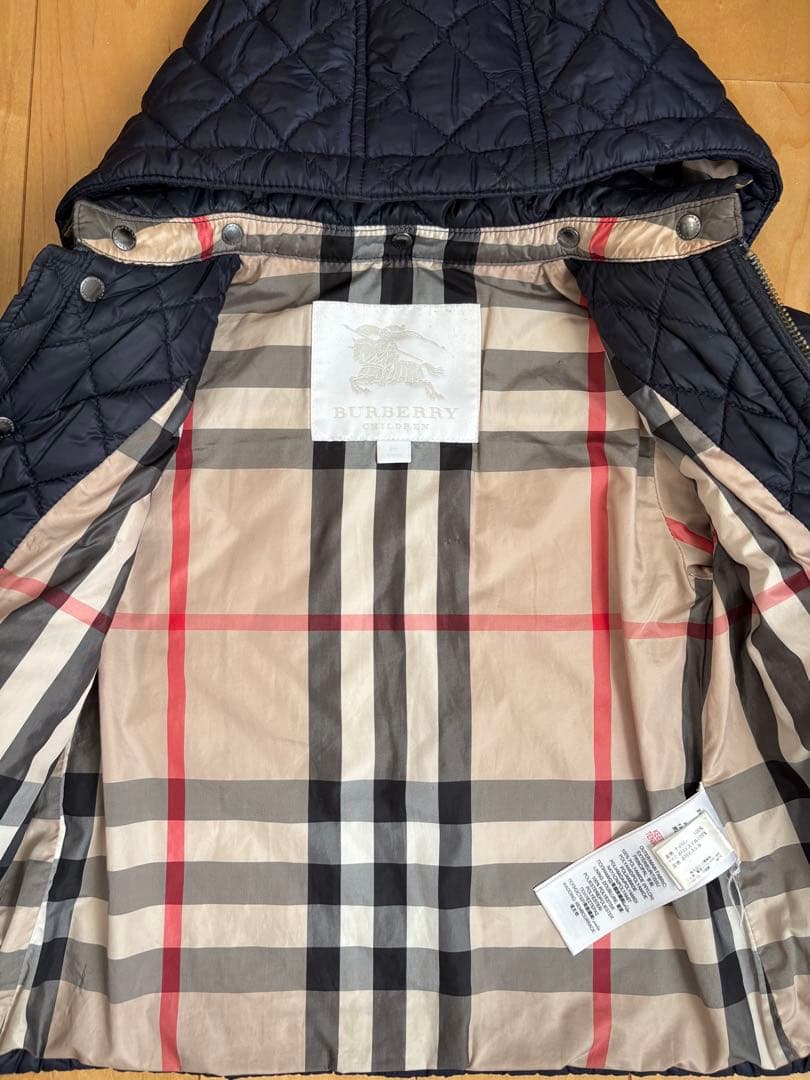 ＊専用＊【2点セット】バーバリー　2y 92cm ダウン　キルティング　アウター