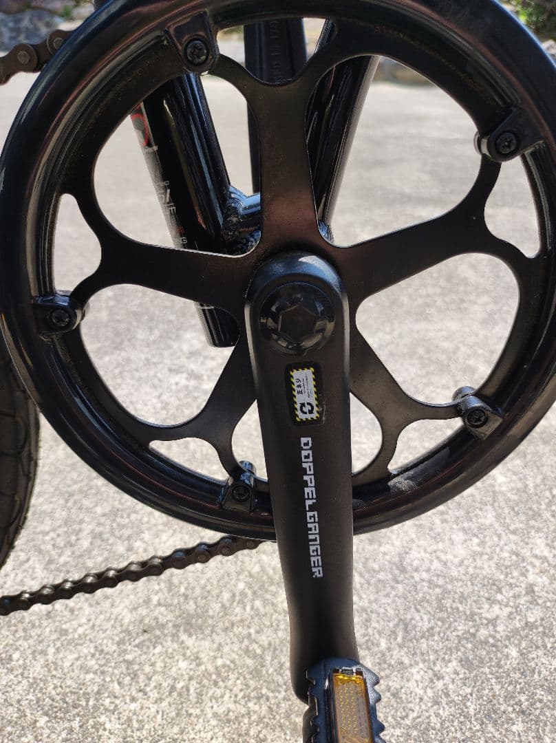 【送料込】軽量12.5kg DOPPELGANGER 20インチ折畳7段変速